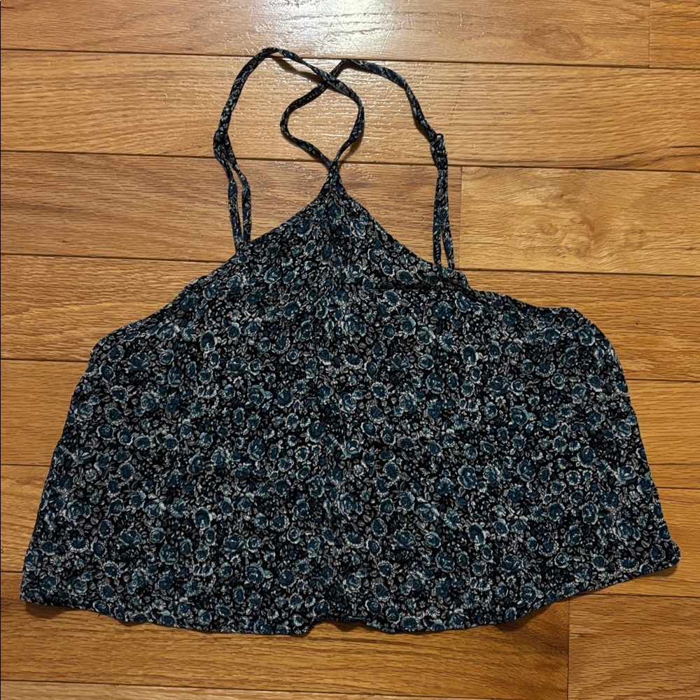 Size Medium American Eagle Floral Matching Set Top